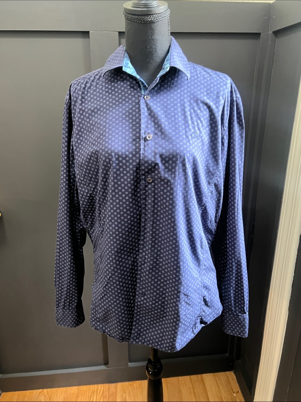 Christian Lacroix Navy Dress Shirt